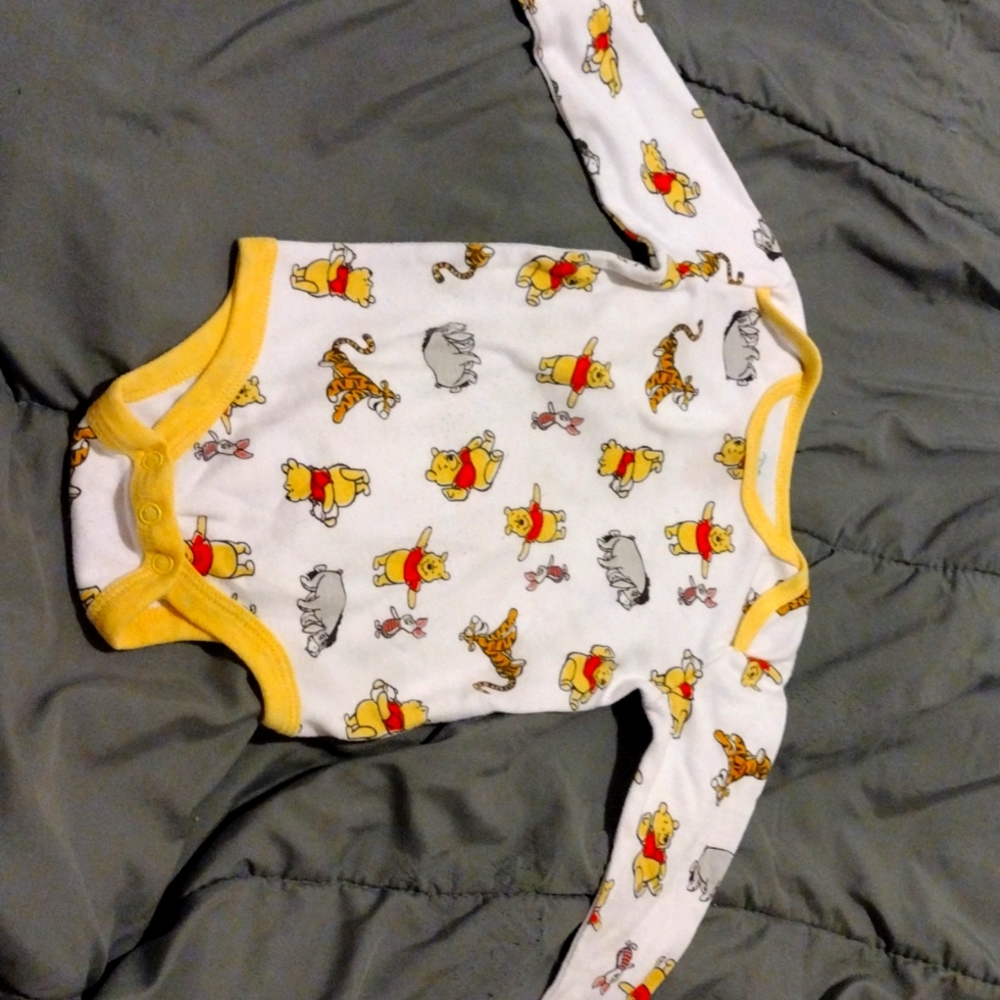Winnie the Pooh baby onesie